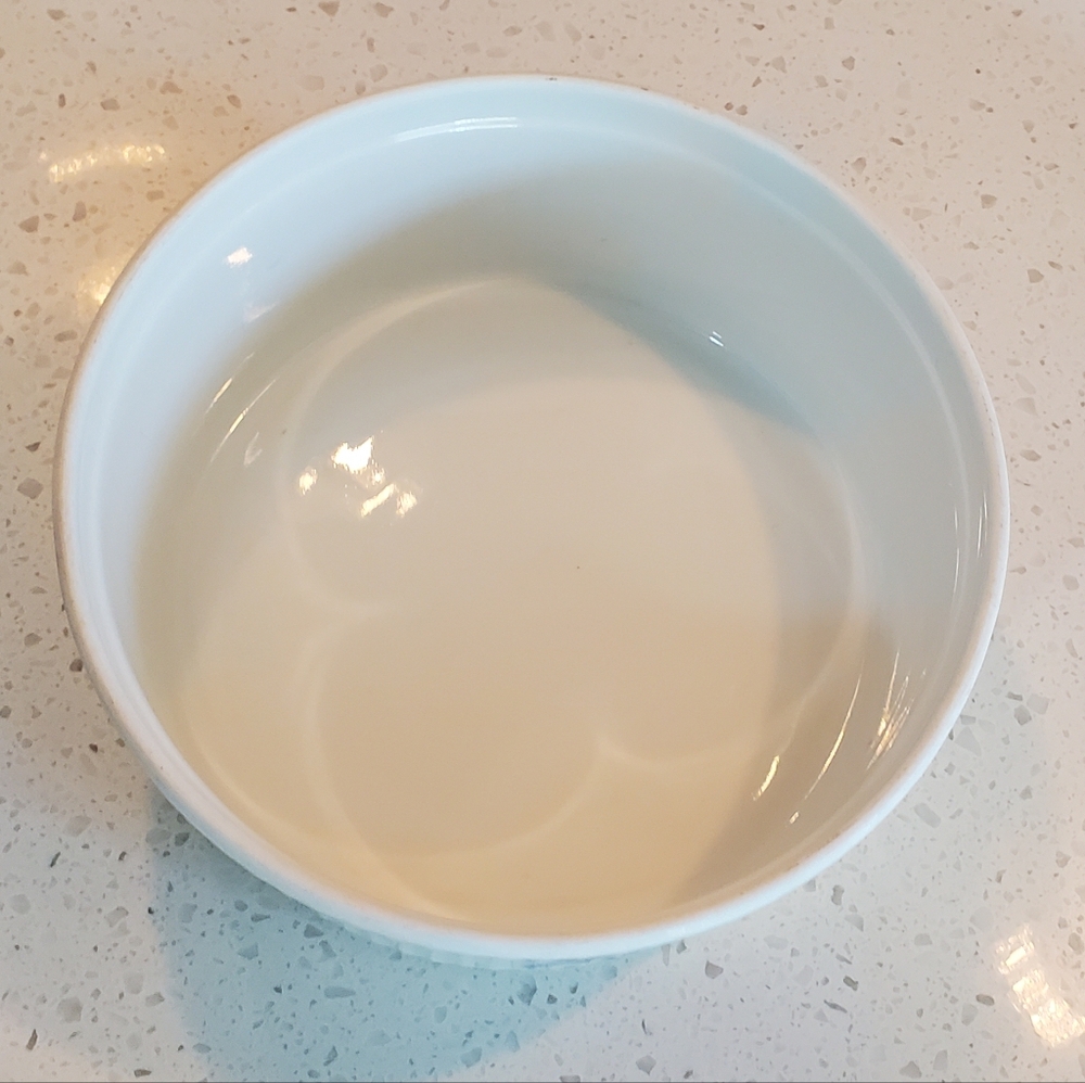 Apilco Vintage Round Soufflé Ramekin Bakeware Dish, 7", White/Blue Floral, EUC - Picture 11 of 16
